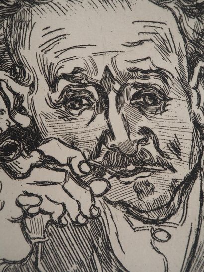 After Vincent VAN GOGH (1853-1890)
Portrait...