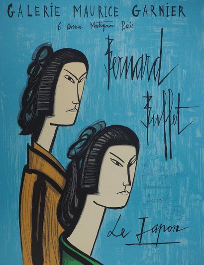 Bernard BUFFET (1928-1999)
Japan, the Geishas,...