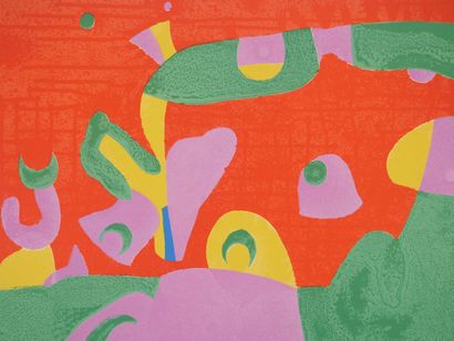 Joan MIRO (1893-1983)
Formes surréalistes,...