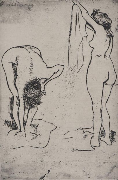 Suzanne VALADON (1865-1938)
Women wiping...