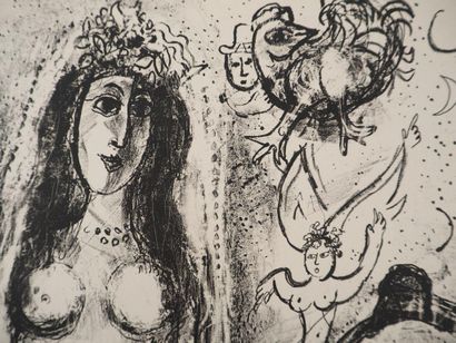 Marc CHAGALL (1887-1985)
Circus, The bride's...