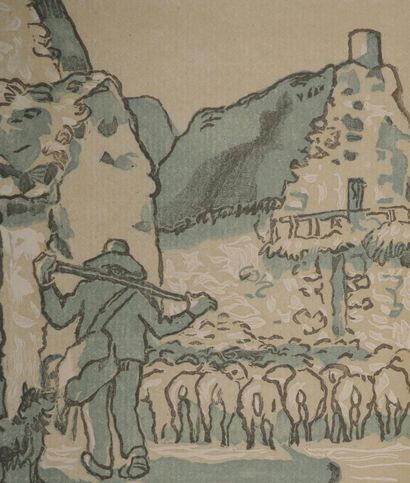 Camille PISSARRO (1830-1903)
The shepherd
Original...