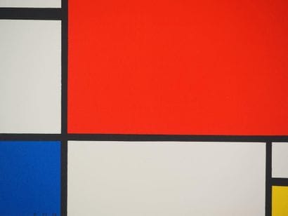 Piet MONDRIAN (1872-1944)(d'après)
Composition...