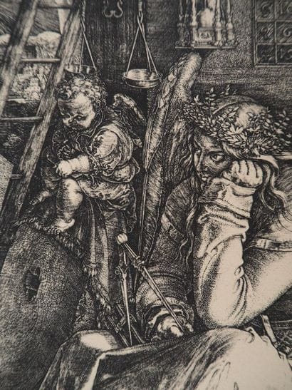 After Albrecht DURER (1471-1528)
Melencolia
Engraving
Signed...