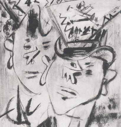 Gen PAUL (1895-1975)
The conscripts, 1952
Original...