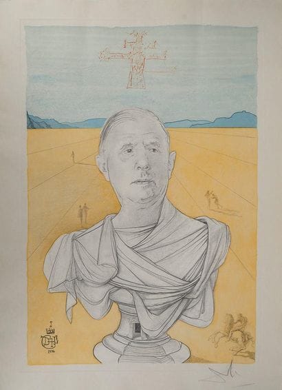 Salvador DALI (1904-1989)
Tribute to General...
