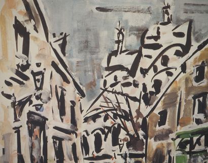 Gen PAUL (1895-1975)
Montmartre, Paris
Lithograph...