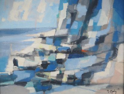 Marcel MOULY (1918-2008)
Italie, Bord de...