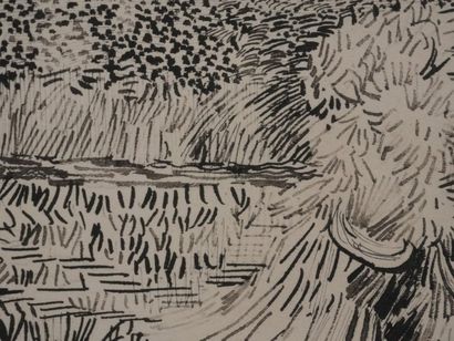 After Vincent VAN GOGH (1853-1890)
Fields...