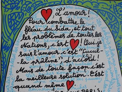 Robert COMBAS (born 1957)
L'amour, 1992
Original...