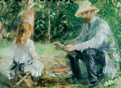 Berthe MORISOT (1841-1895)
Eugène Manet et...
