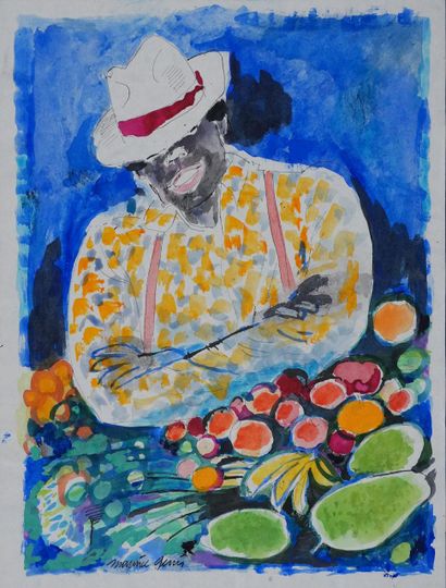 Maurice GENIS (1925-2013)
The fruit seller
Original...
