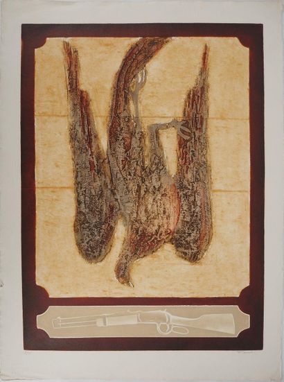 Marcel FIORINI (1922-2008)
Hunting trophy
Original...