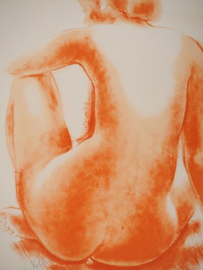 Antoniucci VOLTI (1915-1989)
Nude back model
Original...