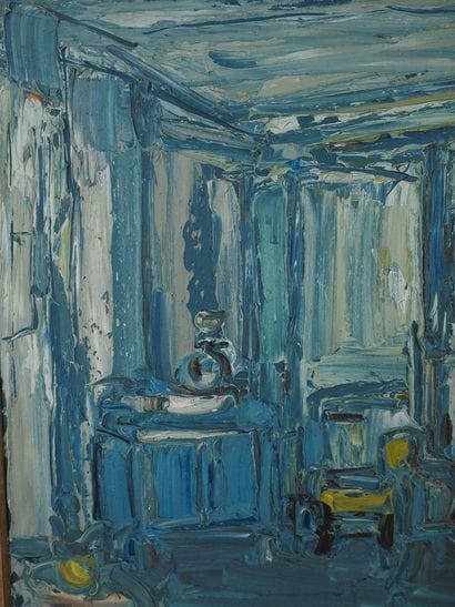 André COTTAVOZ (1922-2012)
Chambre bleue...