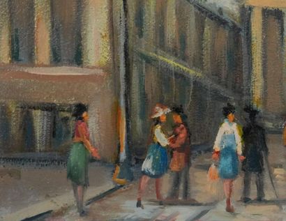 Michel PABOIS (né en1939)
Paris, L'église...