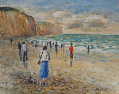 Jean-Jacques RENE (1943-)
Normandy, low tide...