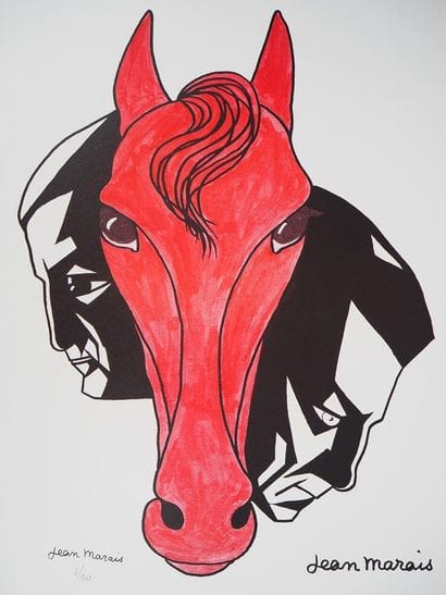 Jean MARAIS (1913-1998)
Equestrian tribute...