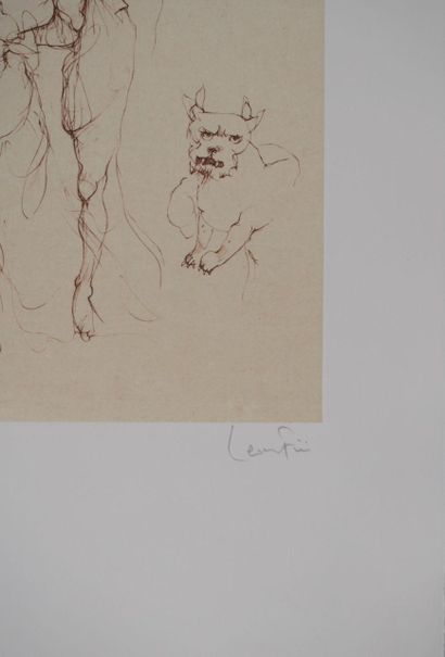 Leonor FINI (1908-1996)
Orpheus, The Erinyes,...