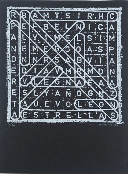 Joan RABASCALL (born 1935)
Mixed words
Original...