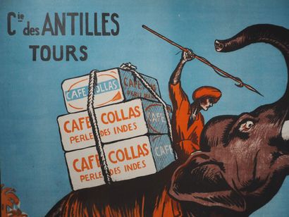 ANONYMOUS (20th century)
Café Collas, Perles...