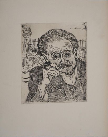 After Vincent VAN GOGH (1853-1890)
Portrait...