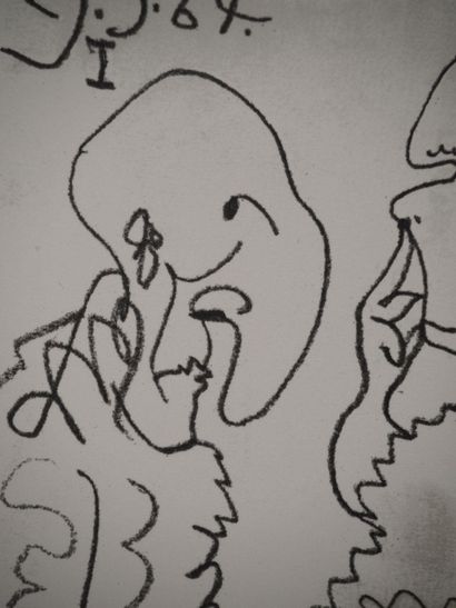 After Pablo PICASSO(1881-1973)
Grotesque...