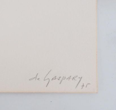 Jean DE GASPARY (b. 1938)
Open Wounds, 1975
Original...