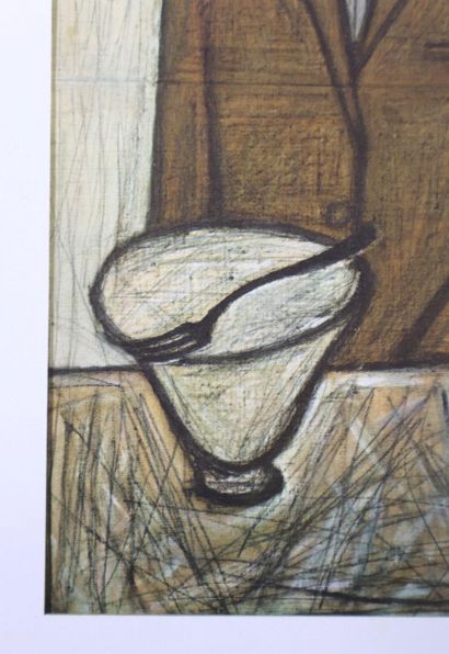Bernard BUFFET (1928-1999)
The Seated Drinker,...