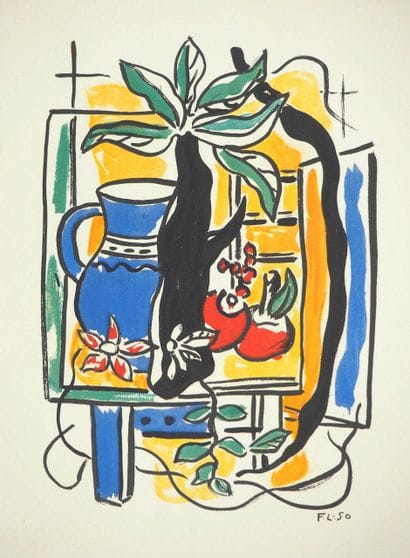 Fernand LEGER (1881-1955)
Nature morteau...