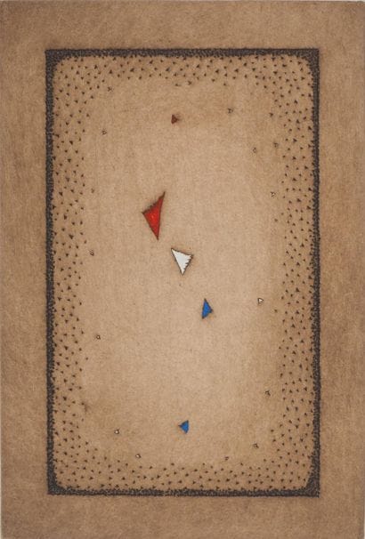 Arthur Luiz PIZA (1928-2017)
Triangles tricolores,...