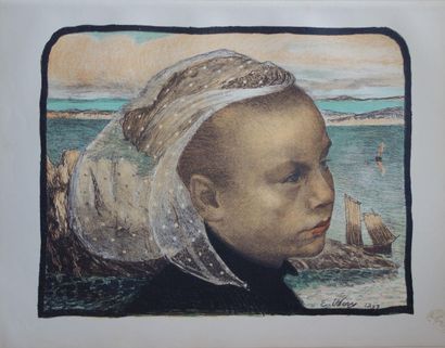 Emile-Auguste WERY (1868-1935)
Brittany,...