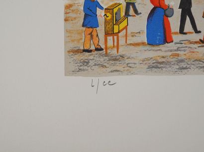 UGELLI (Gianni GUGLIELMETTI known as, 1936-2007)
Passers-by...
