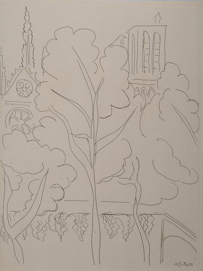 Henri MATISSE (1869-1964)
La gloire de Paris...