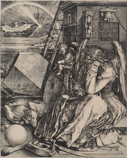 After Albrecht DURER (1471-1528)
Melencolia
Engraving
Signed...