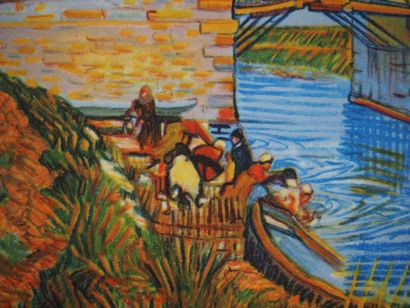 After Vincent VAN GOGH (1853-1890)
The Langlois...