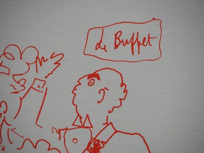 Jean COCTEAU (1889-1963)
Le Buffet Gourmand,...