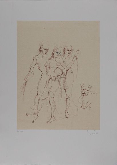 Leonor FINI (1908-1996)
Orpheus, The Erinyes,...