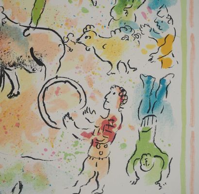 Marc CHAGALL (1887-1985)
Burlesque at the...