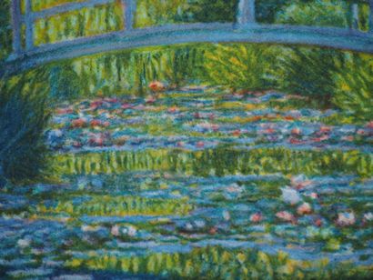 Claude MONET (1840-1926)
Giverny, Le bassin...