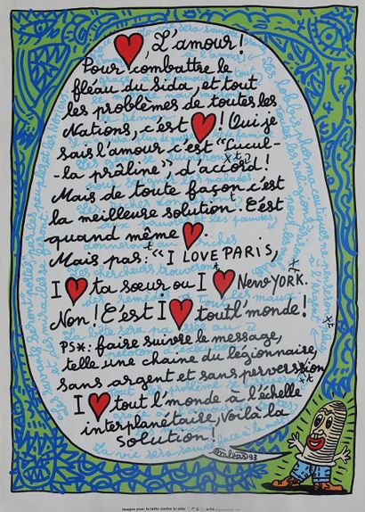 Robert COMBAS (born 1957)
L'amour, 1992
Original...