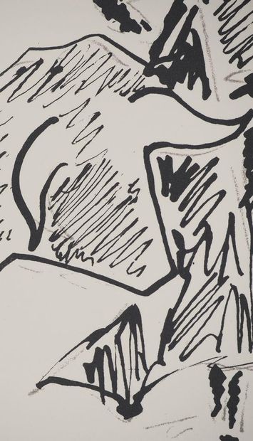 Jean COCTEAU (1889-1963)
Le face à face,...