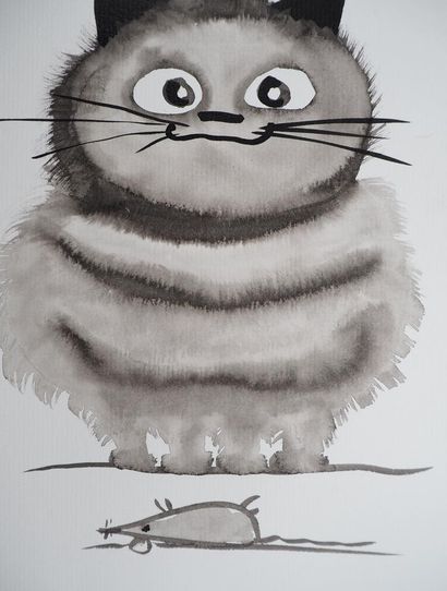 Laszlo TIBAY (born 1962)
Cat's eye view of...