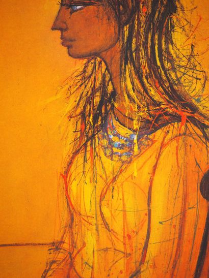 Jean CARZOU (1907-2000)
Female profile, 1962
Original...