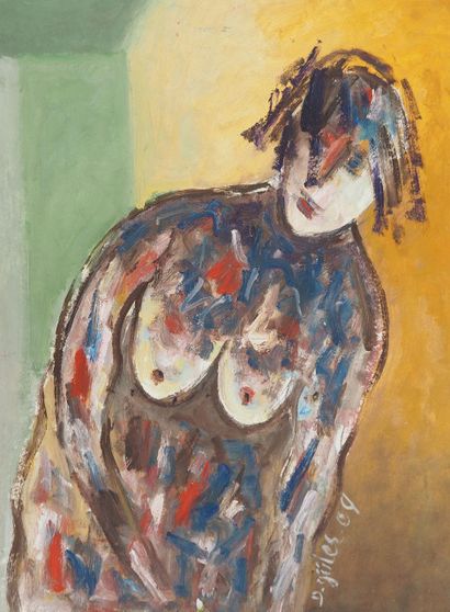 Diyap GÜLER (1960-2014)
Nude woman with short...