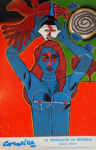Guillaume CORNEILLE (1922-2010)
Woman, mask...