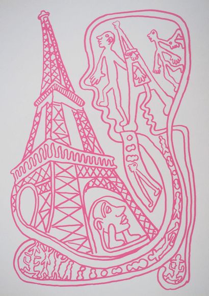 Yvon TAILLANDIER (1926-2018)
Paris: The Eiffel...