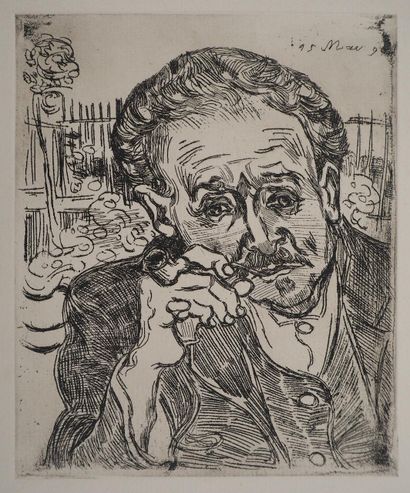 After Vincent VAN GOGH (1853-1890)
Portrait...