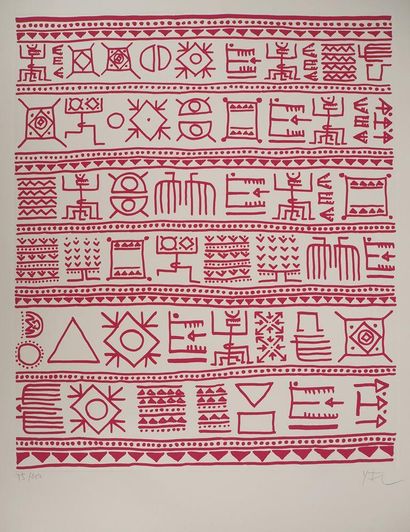 Yona FRIEDMAN (1923-2019)
Pictograms of Genesis...