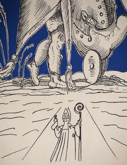 Salvador DALI (1904-1989)
Pantagruel, Pope...